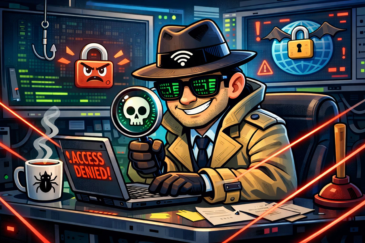 Detektyw ds. cyberbezpieczeństwa